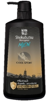 shokubutsu cool sport shower cream400ml*12