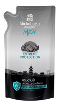shoku sake charcoal shower for men  400ml (12)ref