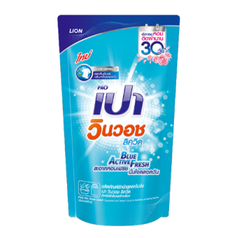 Pao Win Wash Liquid Blue Active Fresh 700ml.รีฟีว