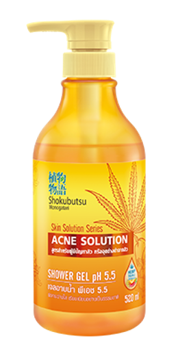 Shoku Acne Solution ShowerGel 520ml P3*4